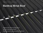 Waterproof Manual Aluminum Pergola Hardtop Garden Building Gazebo