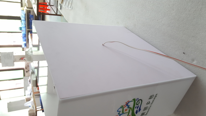 45mm Commercial Business Outdoor Lighted Box Sign 6500K 2 - 5 Years Warranty