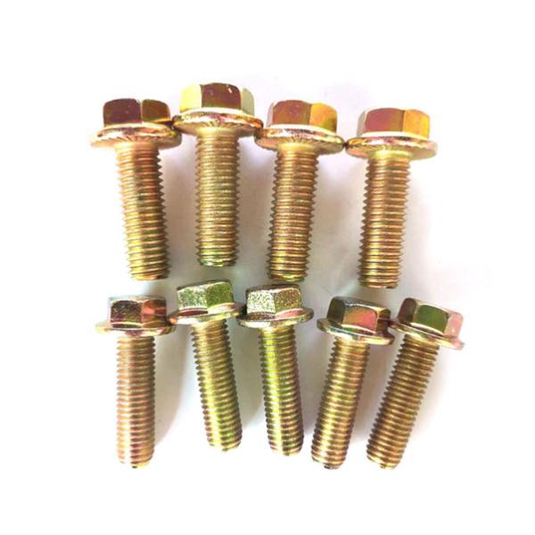 DIN 6921 Grade 4.8/8.8 Zinc Coated Serrated Flange Bolt Iso4162/EN1665 Hex Flange Screws