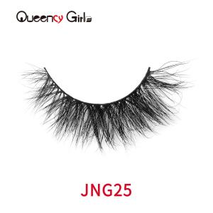 China Super Soft Real Siberian Natural Mink Lashes With Customized Box wholesale