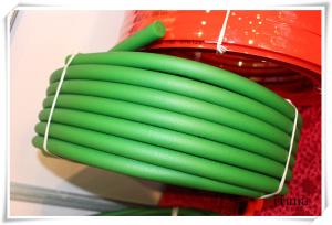 China Green Polyurethane Round Belt / 8mm pu conveyor belt for driving wholesale