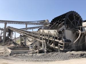 China Mining 10rpm Wheel Bucket Sand Washer High Capacity TONGHUI wholesale