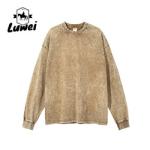 Customize Printed Heavy Cotton Hoodie Plus Size Plain Long Sleeve Sweatshirts