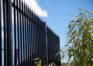 China Steel Fence Mesh Price/Corrugated Steel Fence Sheet/Tubular Steel Fence wholesale