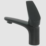 acero inoxidable 304 Mezclador Colorido Del bano Del Lavabo Del Golpecito Negro