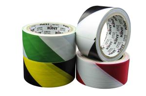 China Safety Signage Floor Marking Tape PVC Underground Marking Tape Double Color Green White wholesale