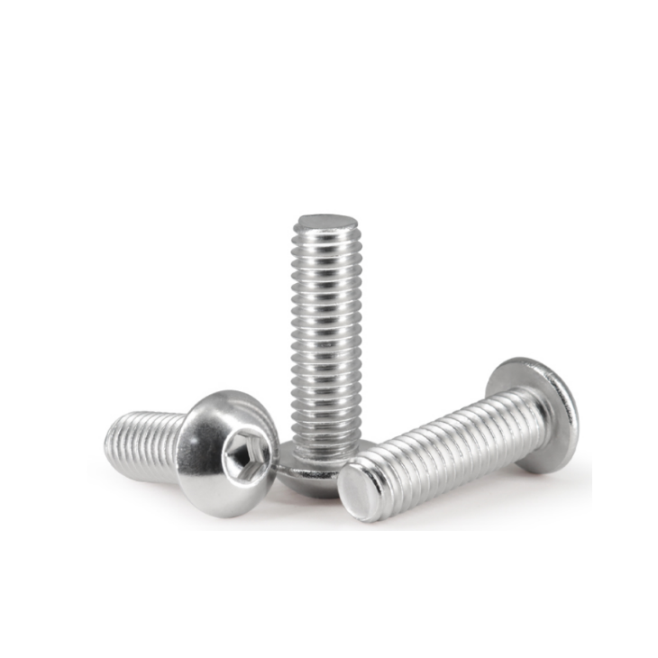 Button Head DIN 7380 SS304 A2-70 Stainless Steel Hex Socket Machine Screw Original