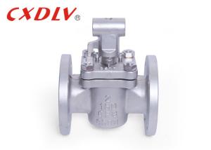 China Flange End Lubricated Sleeved Plug Valves Stainless Steel Soft Sealing wholesale