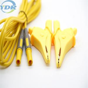 China CAT III 1000V 10A Crocodile Clamp Cable Alligator Clip Wire Harness For Universal Meter wholesale