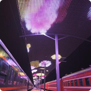 China Outdoor Advertising LED Mesh Screen 20mm for Landscape Lighting wholesale