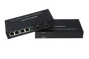 China Industrial Fiber Optic To Ethernet Media Converter Gigabit 10 100 1000 Mbps wholesale