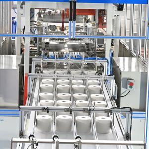 China 30bags/Min Toilet Paper Packing Machine , 24rolls Paper Production Machine wholesale