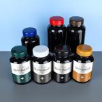 Empty Labels 200ml 300ml PET Pill Organizer Bottle for Pharmacy Pharmaceutical