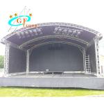 PVC Aluminum Party Tent Concert Aluminum Truss Roof Systems