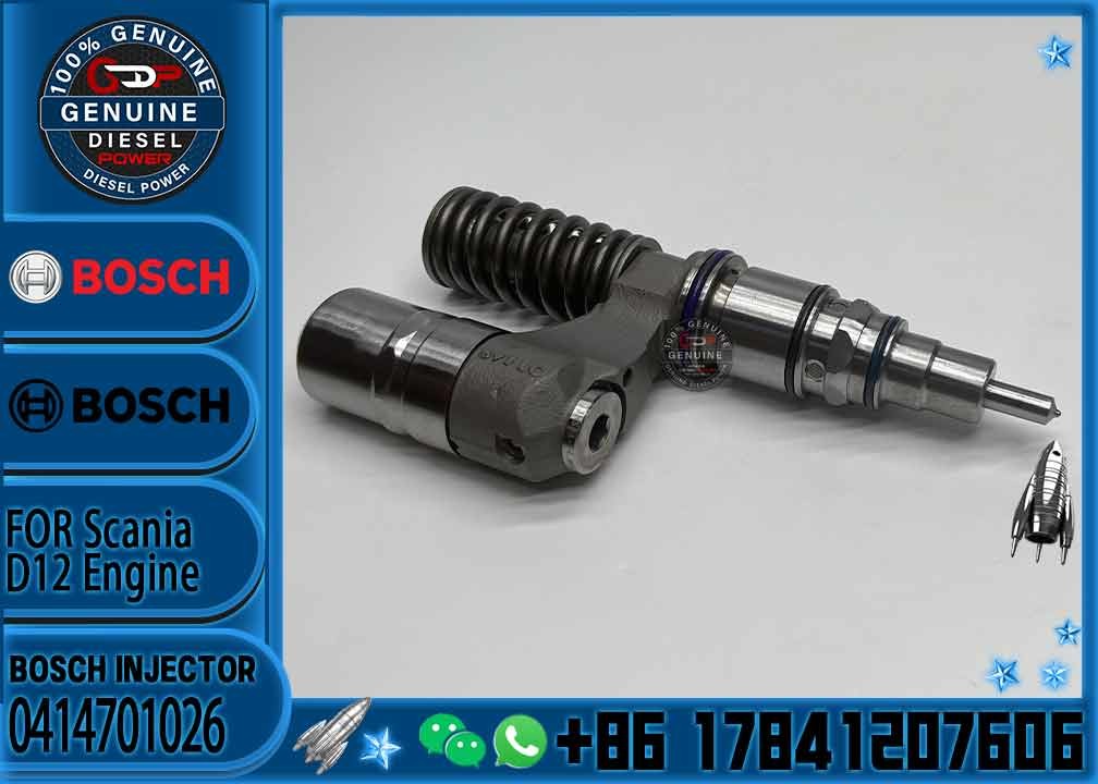 Huida Engine Spare Parts Fuel Injector 0417701018 0414701043 0414701092 0414701026