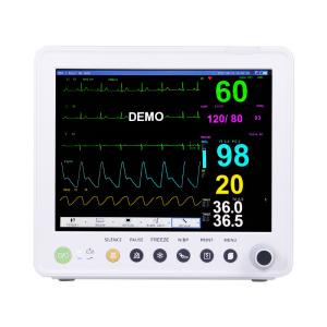 China 12 Inch Color Touch Screen Vet Medical Equipment ICU Multi Parameter Patient Monitor wholesale