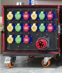 Rental LED Display Screen Power Distribution Cabinet Mobile telephone box