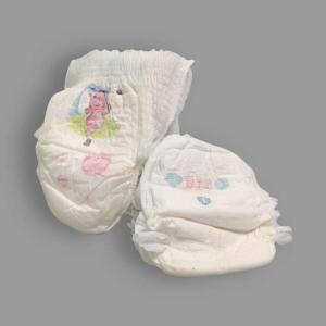 China Hydrophilic Non Woven Cotton Thin Baby Pull Up Diapers wholesale
