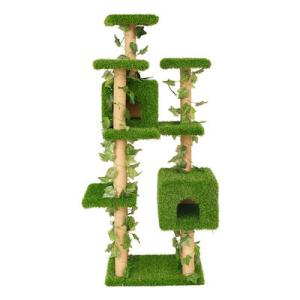 China Leisure Large Cat Climbing Tree , Cat Tree Tower Entertainment Size 62 * 51 * 168CM wholesale