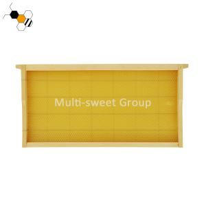 China Pine Wood Wax Foundation Stainless Steel Wire Langstroth Frames wholesale