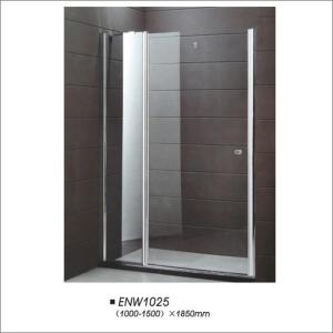 China Silver Frame Shower Enclosure Pivot Door wholesale