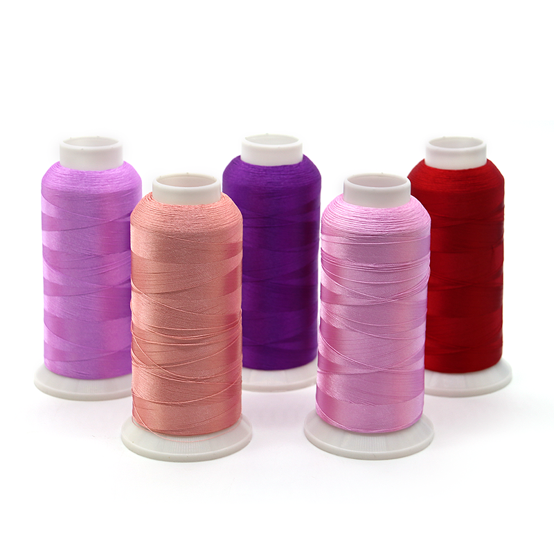 8 Years Experience in Polyester Embroidery Thread Color Chart for Machine Custom Logo