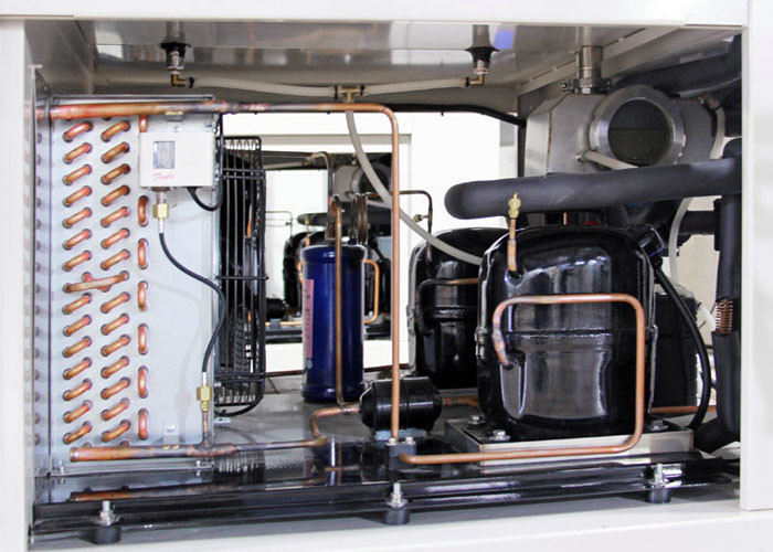 Environmental Pull Push Humidity Test Chamber Galvanised Painting