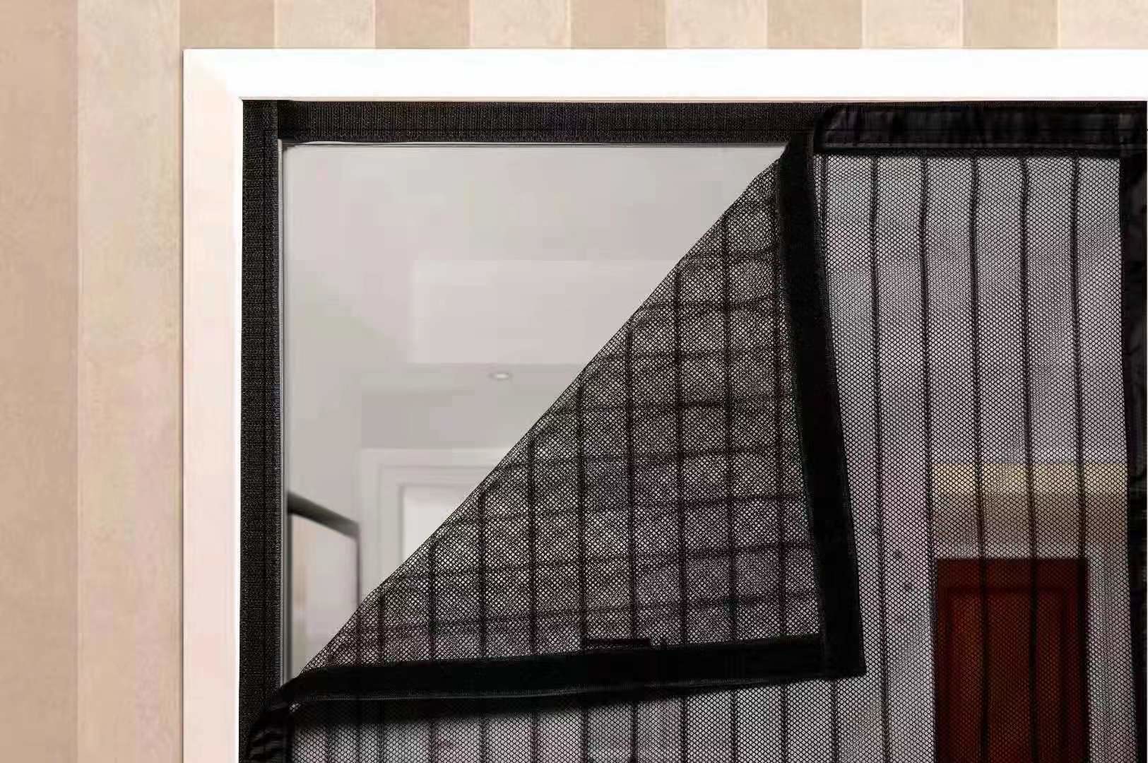 DIY Mosquito Net Door, Screen Curtain,Magnetic Screen Door Curtain,Fly Stop Curtain
