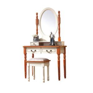 China Mediterranean pastoral style white dressing table dresser wholesale