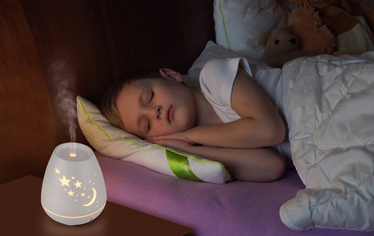 Moon Star Mini Cool Mist Ultrasonic Aroma Diffuser 5V Indoor Home