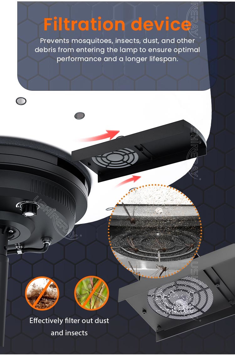 Versatile Portable Work Light 700Watt Balloon LED Light Tower For Road Maintenance