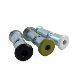 China Customizable Stainless Steel Chicago Screws Hex Socket Metal Screw Fastener wholesale