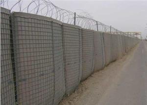 China Gabion Cage 5.0mm HESCO Fence Galvanized Steel wholesale