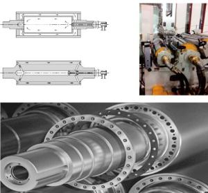 China Customized Heat Transfer Rollers High Temperature Resistant Cylinder Heating wholesale