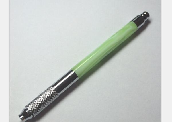 Crystal 110MM Permanent Makeup Tattoo Manual Pen , Needle Blade Cosmetic Tattoo