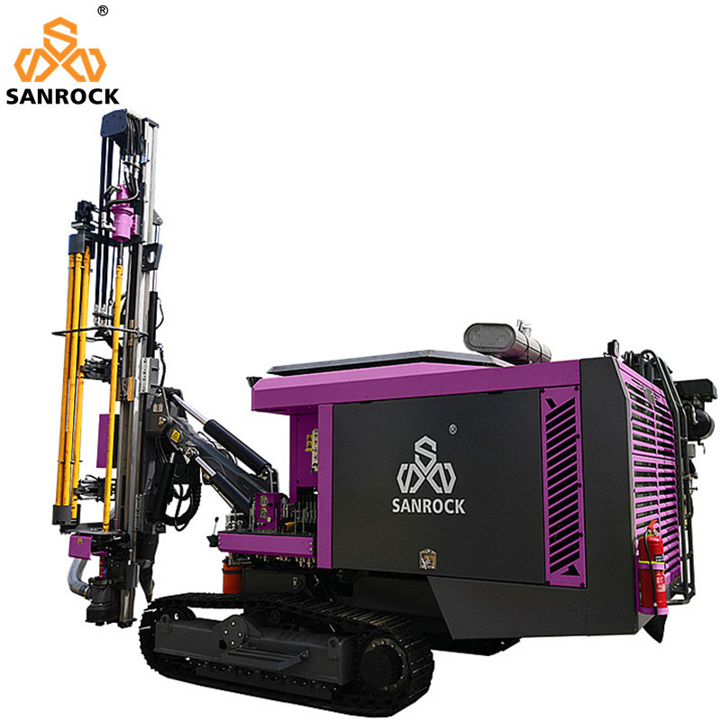 DTH Drilling Machine Mining Blast Hole Drilling Equipment Crawler Hydraulic Drilling Rig