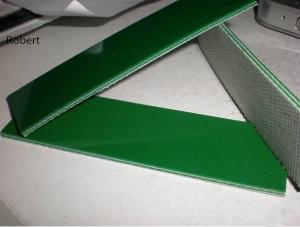 China Material Handling PVC Replacement Conveyor Belts High Temperature Resistance wholesale