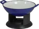 China cast iron fondue set wholesale