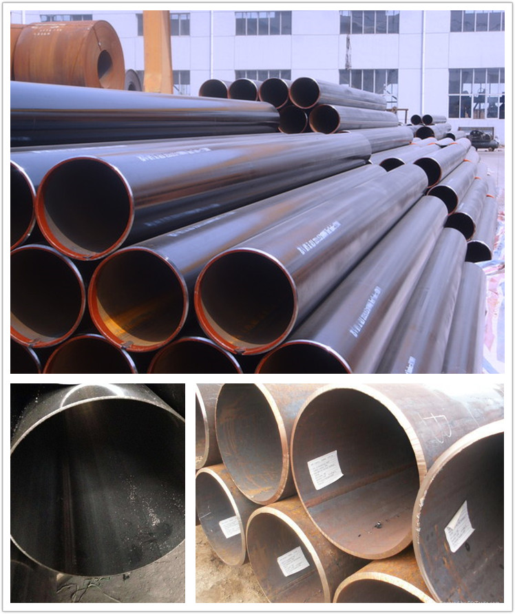 Stpy 400 ERW Carbon Steel Pipe 20 Inch 42 Inch ERW Round Steel Tube