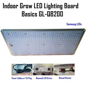 China 200w Samsung Lm281b Greenhouse Led Grow Lights For Seedlings wholesale