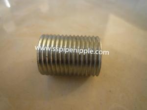 China Galvanised / Elec - Galv Running Pipe Nipples BSP / DIN2999 Standard wholesale