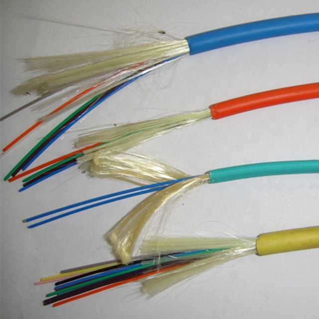 SM MM Om3 Om4 Om5 Simplex 1core 0.9mm Tight Buffer Indoor Fiber Optic Cable