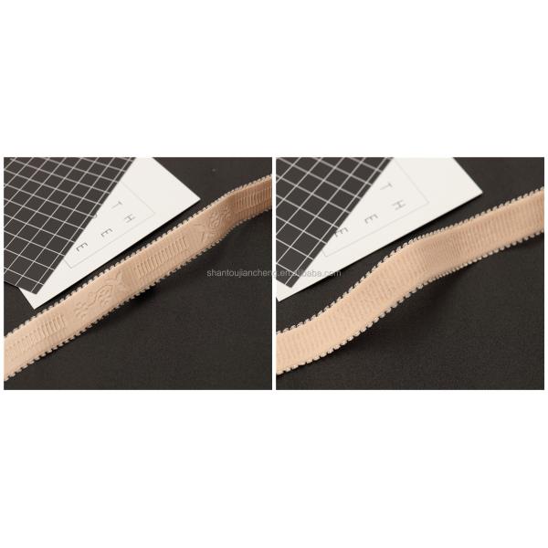 High Quality Bra Woven Jacquard Straps Nylon Elastic Band Straps Customizable Sexy Bra Straps Webbing Garment Spandex / Nylon