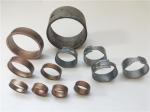 Different Size Metal Stamping Rings , Progressive Sheet Metal Copper Material
