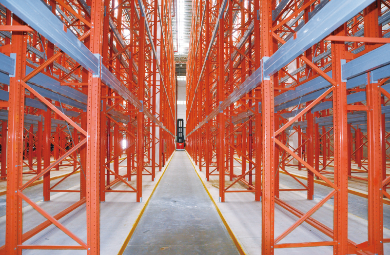 Very Narrow Aisle Heavy Duty VNA Pallet Racking Warehouse Storage VNA Racking