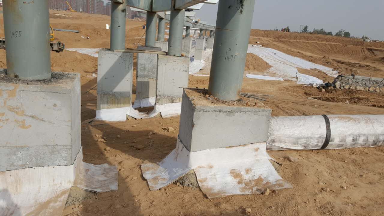 9000g/m2 Geocomposites Drain Eco-Friendly Bentonite Composite Sheet for Waterproofing