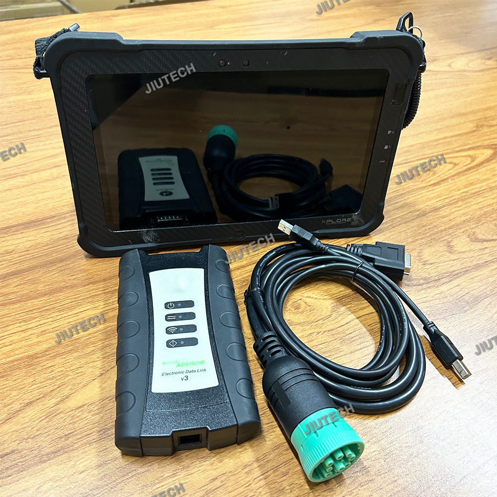 Agricultural Tractor and CF19 Laptop V5.3 AG CF EDL V3 Electronic Data Link Advisor Construction equipment Diagnostic