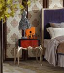 New Classic design of Luxury house furniture Fabric Queen size Bed by Golden