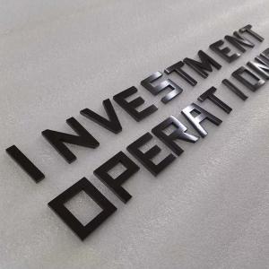 China Advertising 3d Metal Custom Aluminum Sign Letters Anti Rust wholesale