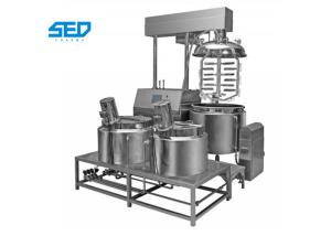 China 300L Ointment Manufacturing Machine Pharmaceutical Use Vacuum Emulsifying Mixer wholesale